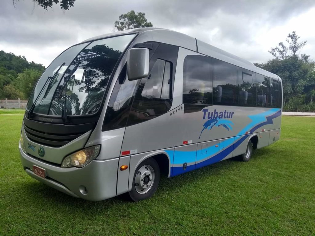Micro ônibus para 31 passageiros tubatur turismo